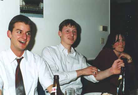 Nach dem C�cilienkonzert 1999