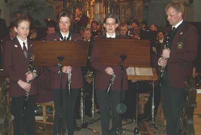 Kirchenkonzert 2006: Klarinetten-Quartet