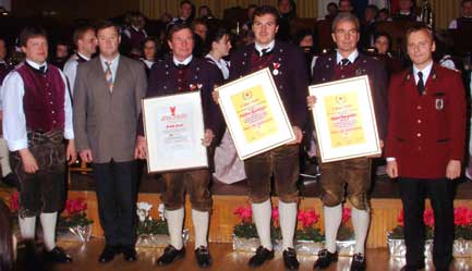 C�cilienkonzert 2004: Ehrungen