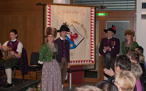 Konzert 2010: Vereinsfahne