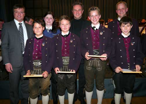 Konzert 2012: Ehrungen