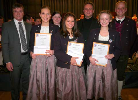 Konzert 2012: Ehrungen