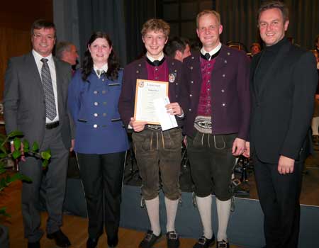 Konzert 2012: Ehrungen