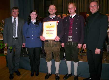 Konzert 2012: Ehrungen