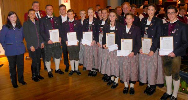 Konzert 2017: Ehrungen