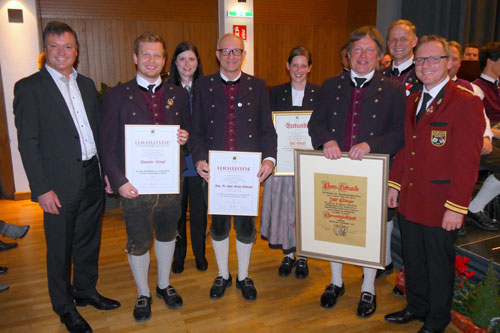 Konzert 2018: Ehrungen