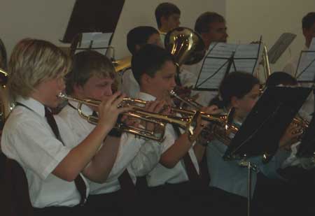 Platzkonzert Jugendblasorchester 2004