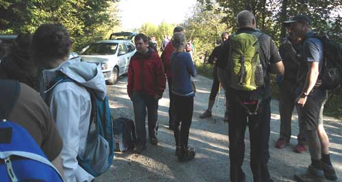 Wandertag 2012: Jausenstation